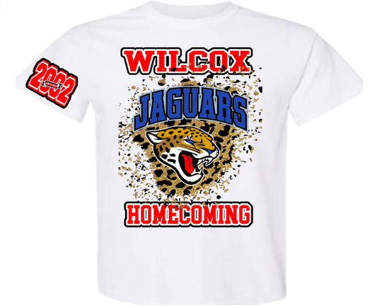 Wilcox Jaguars T-Shirt Glitter Effect