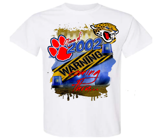 WCHS 2002 Warning Class T-Shirt