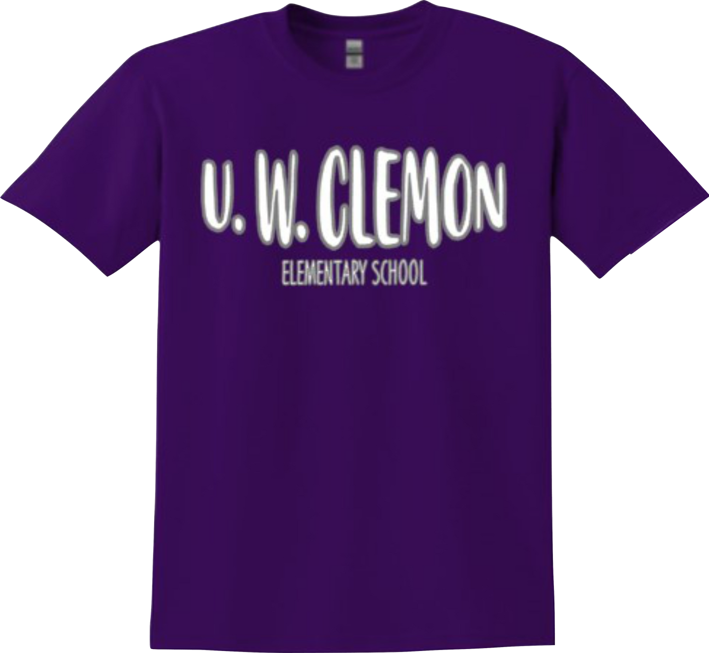 U.W Clemon School Tee Purple